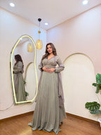 E315 3PC ANARKALI SUIT