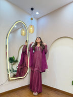E313 3PC SHARARA SUIT