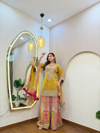 E302 3PC SHARARA SUIT