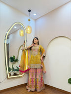 E302 3PC SHARARA SUIT