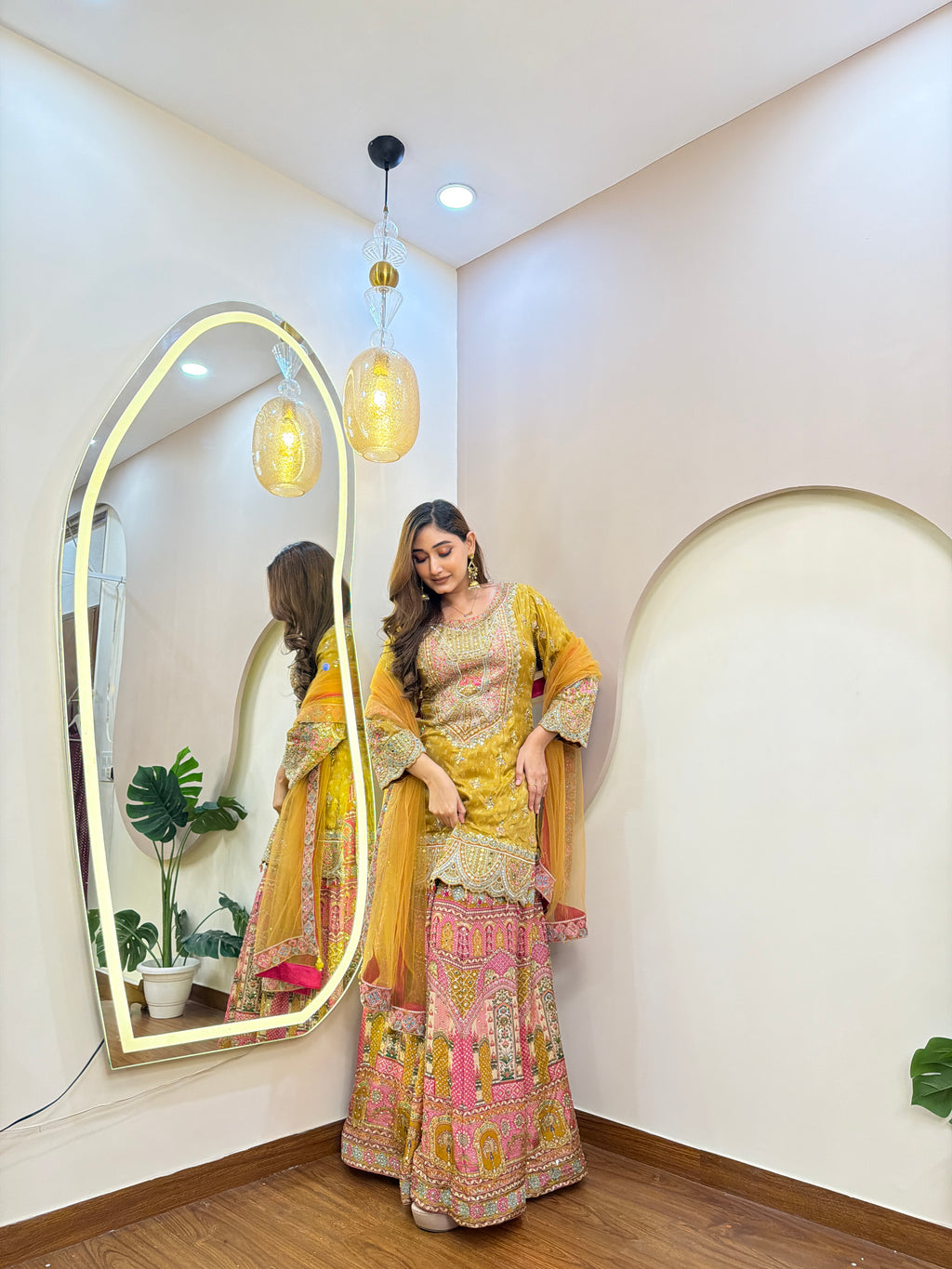 E302 3PC SHARARA SUIT