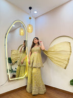 E304 3PC SHARARA SUIT