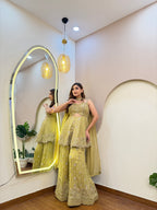 E304 3PC SHARARA SUIT