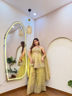 E304 3PC SHARARA SUIT