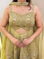 E304 3PC SHARARA SUIT
