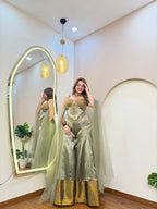 E287 3PC SHARARA SUIT