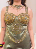 E287 3PC SHARARA SUIT