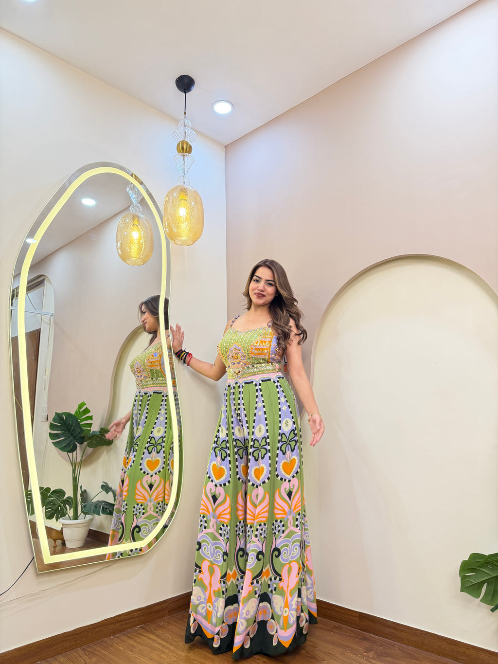 E319 INDO WESTARN JUMPSUIT