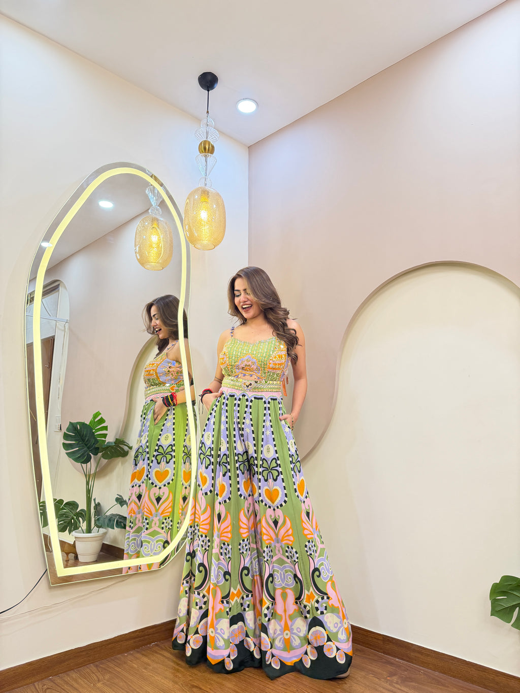 E319 INDO WESTARN JUMPSUIT