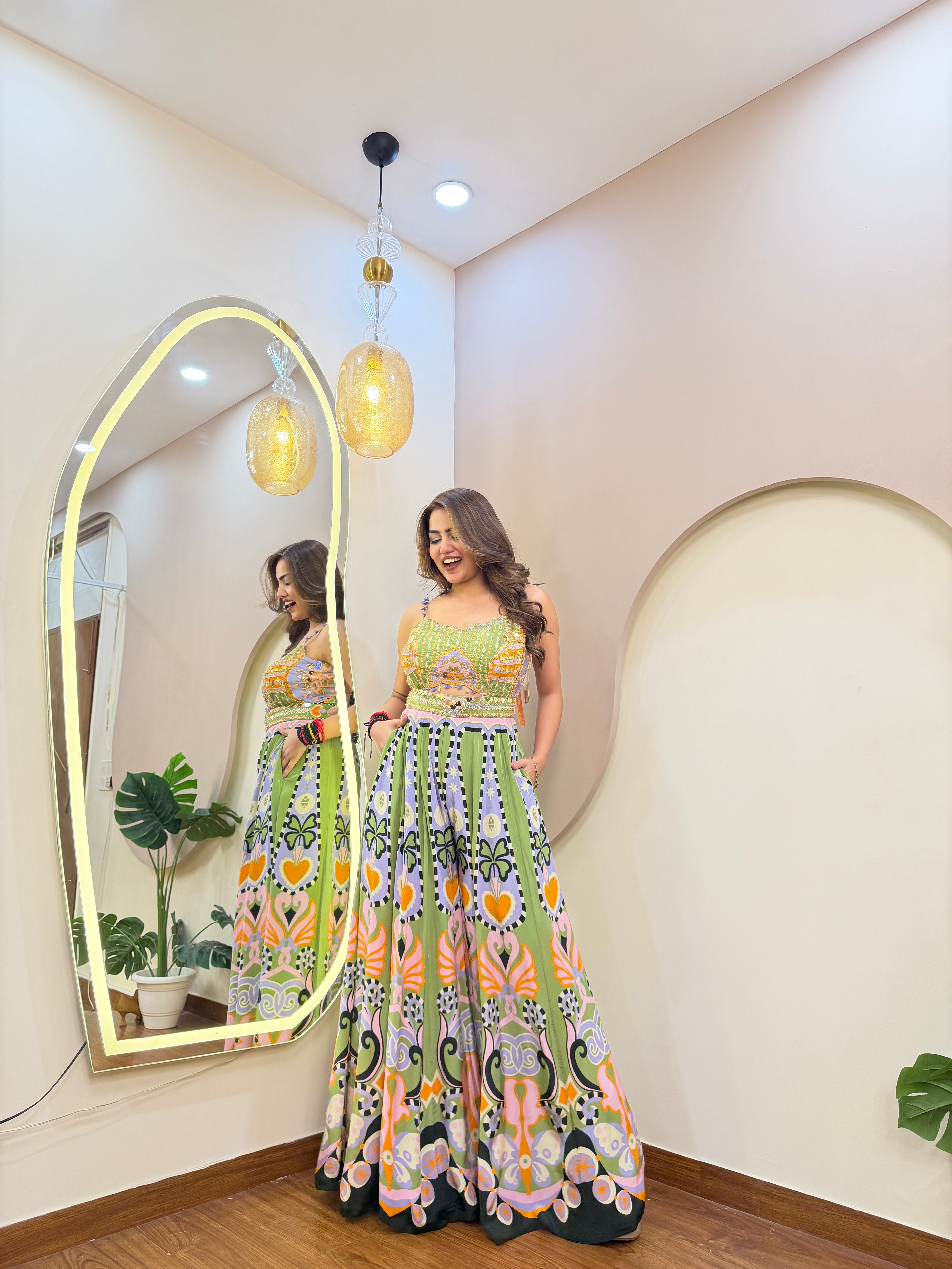 E319 INDO WESTARN JUMPSUIT