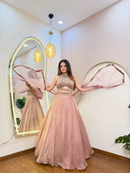 E270 3PC LEHENGA WITH CHOLI