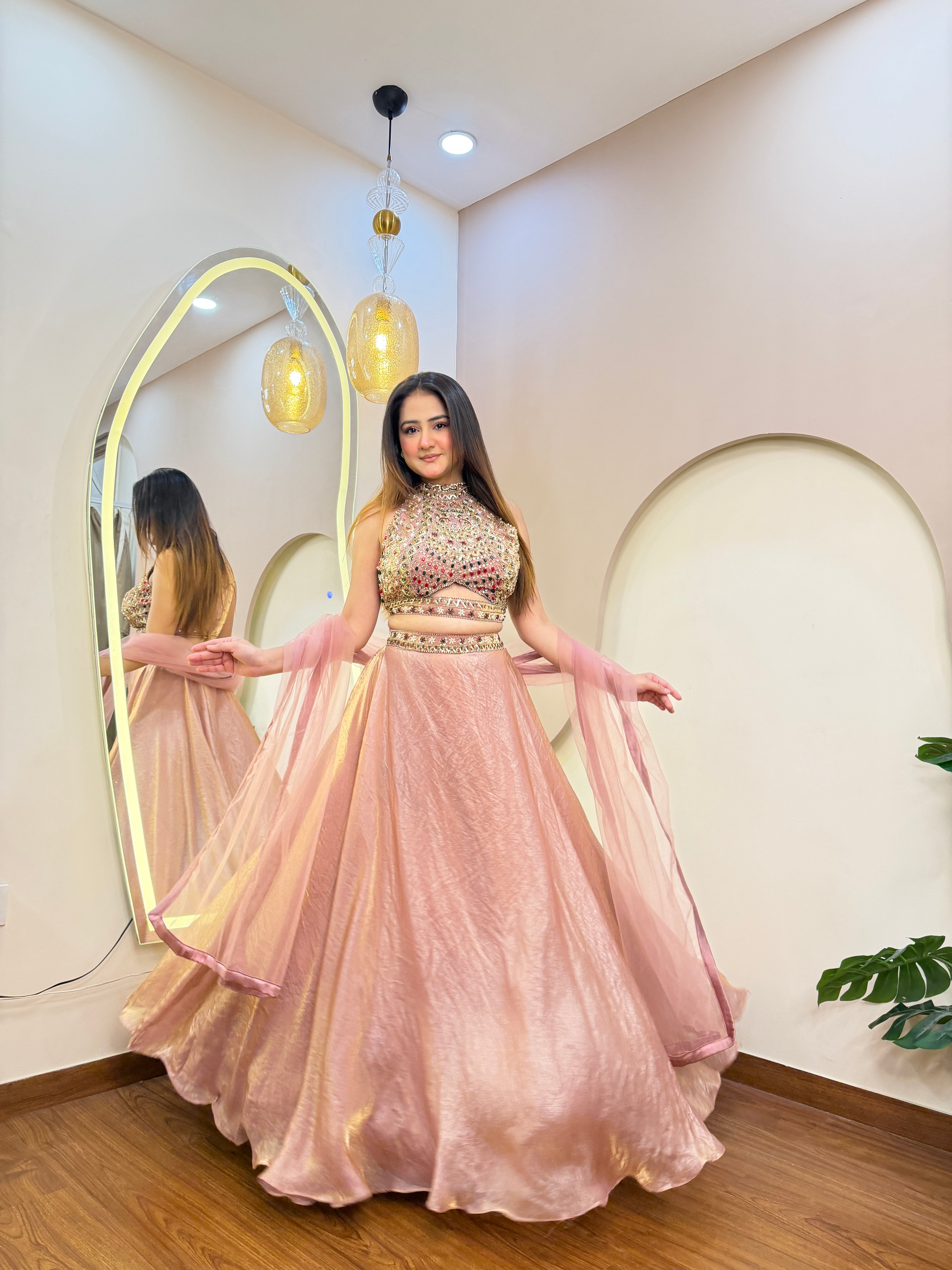 E270 3PC LEHENGA WITH CHOLI