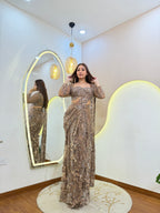 D730   DRAPE SAREE