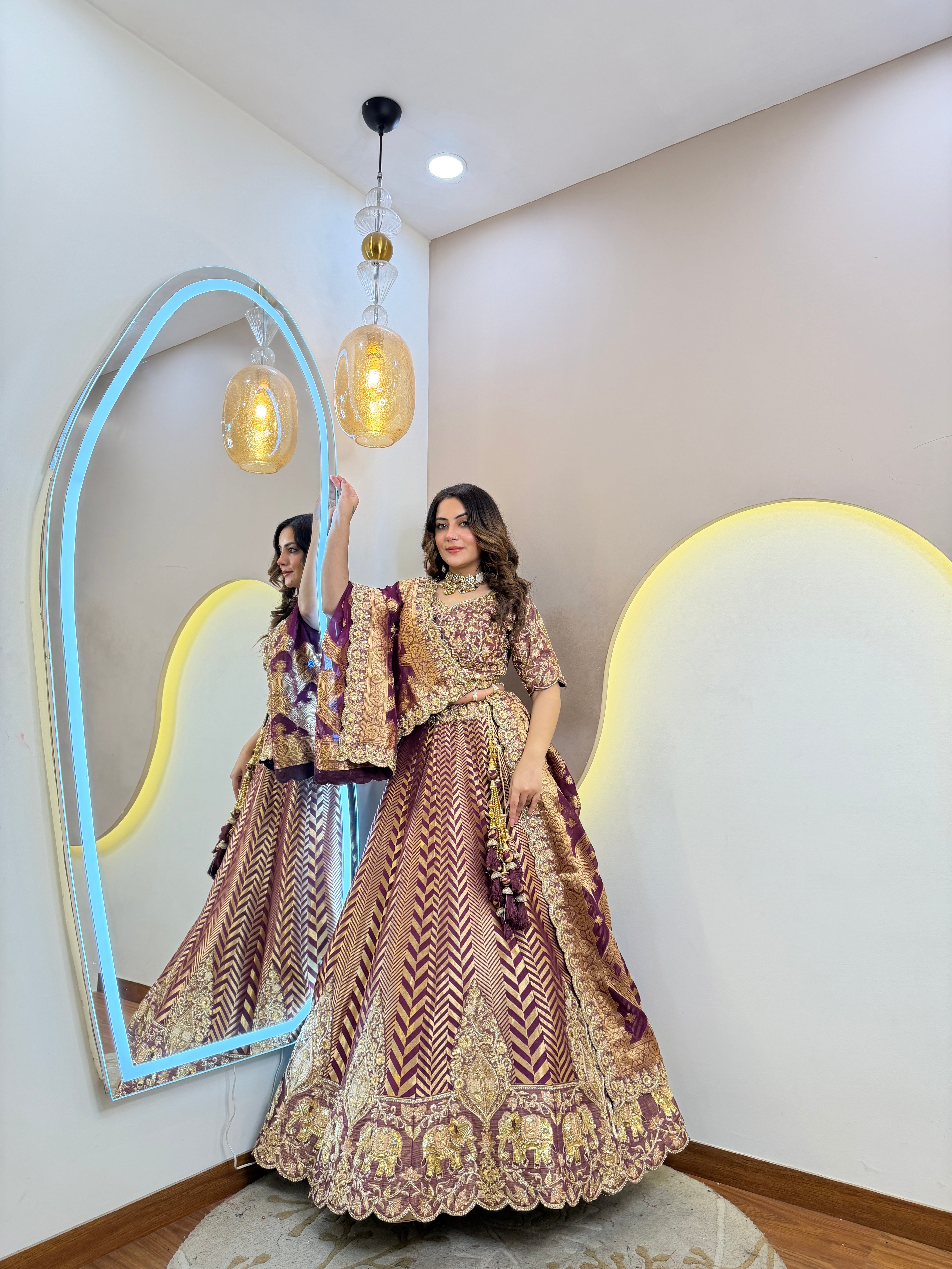 partywear lehnga