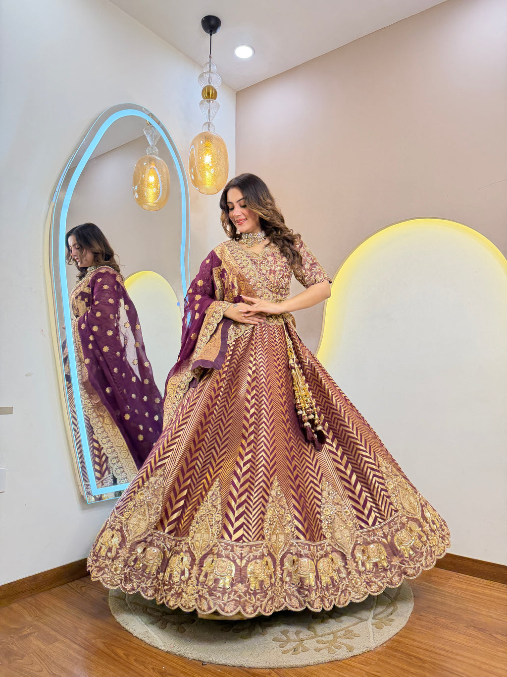D238 partywear lehnga