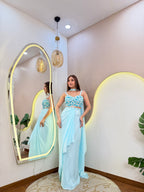 D717  DRAPE SAREE