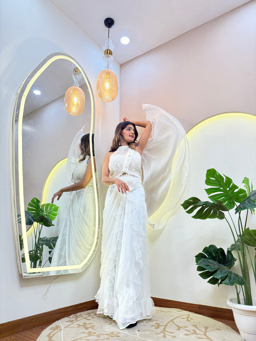 "NADIA  " DRAPE SAREE