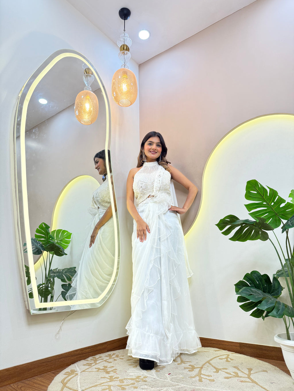 "NADIA  " DRAPE SAREE