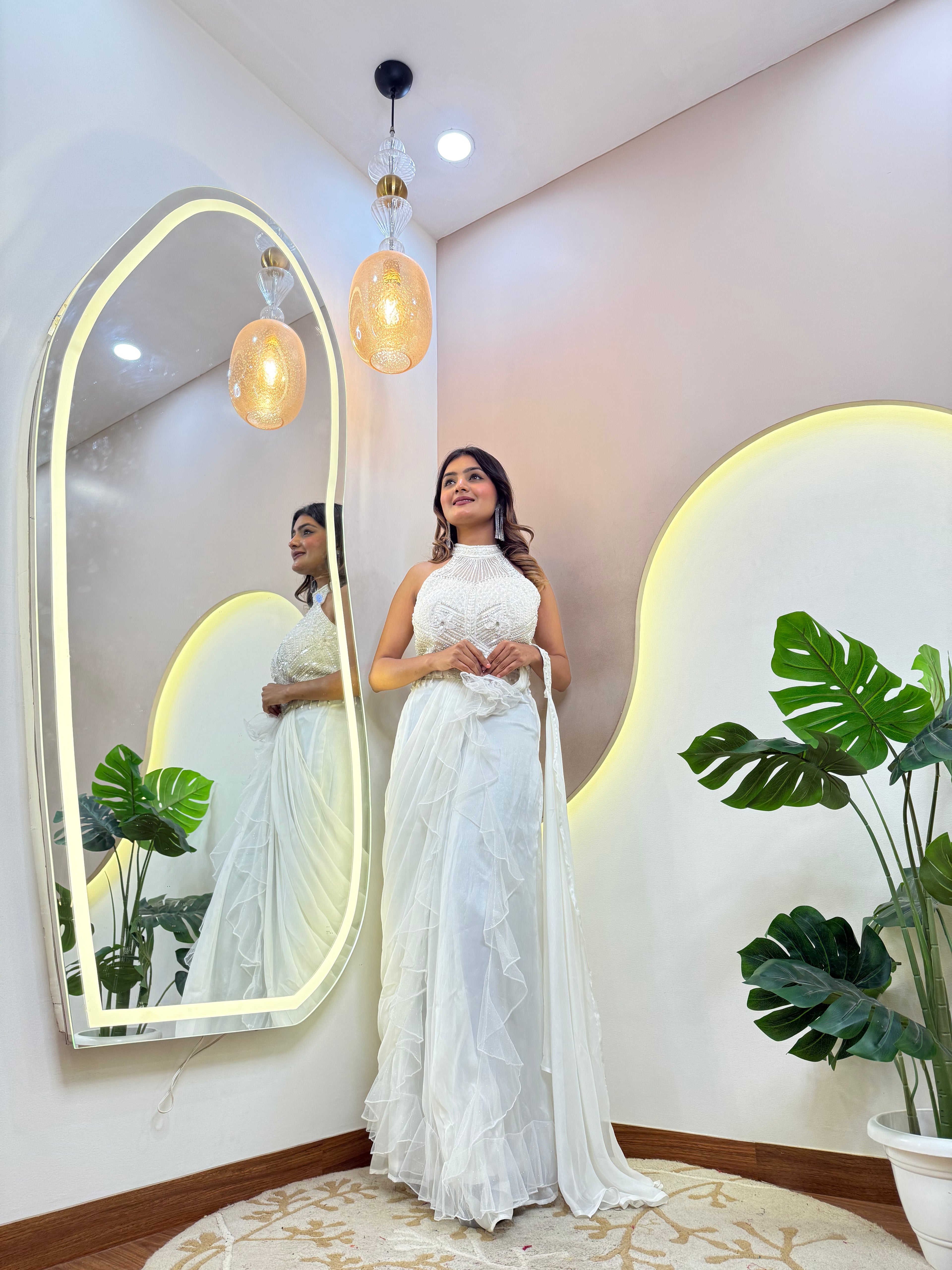 "NADIA  " DRAPE SAREE