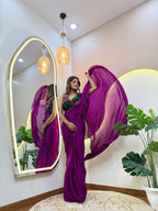 "FARA " DRAPE SAREE