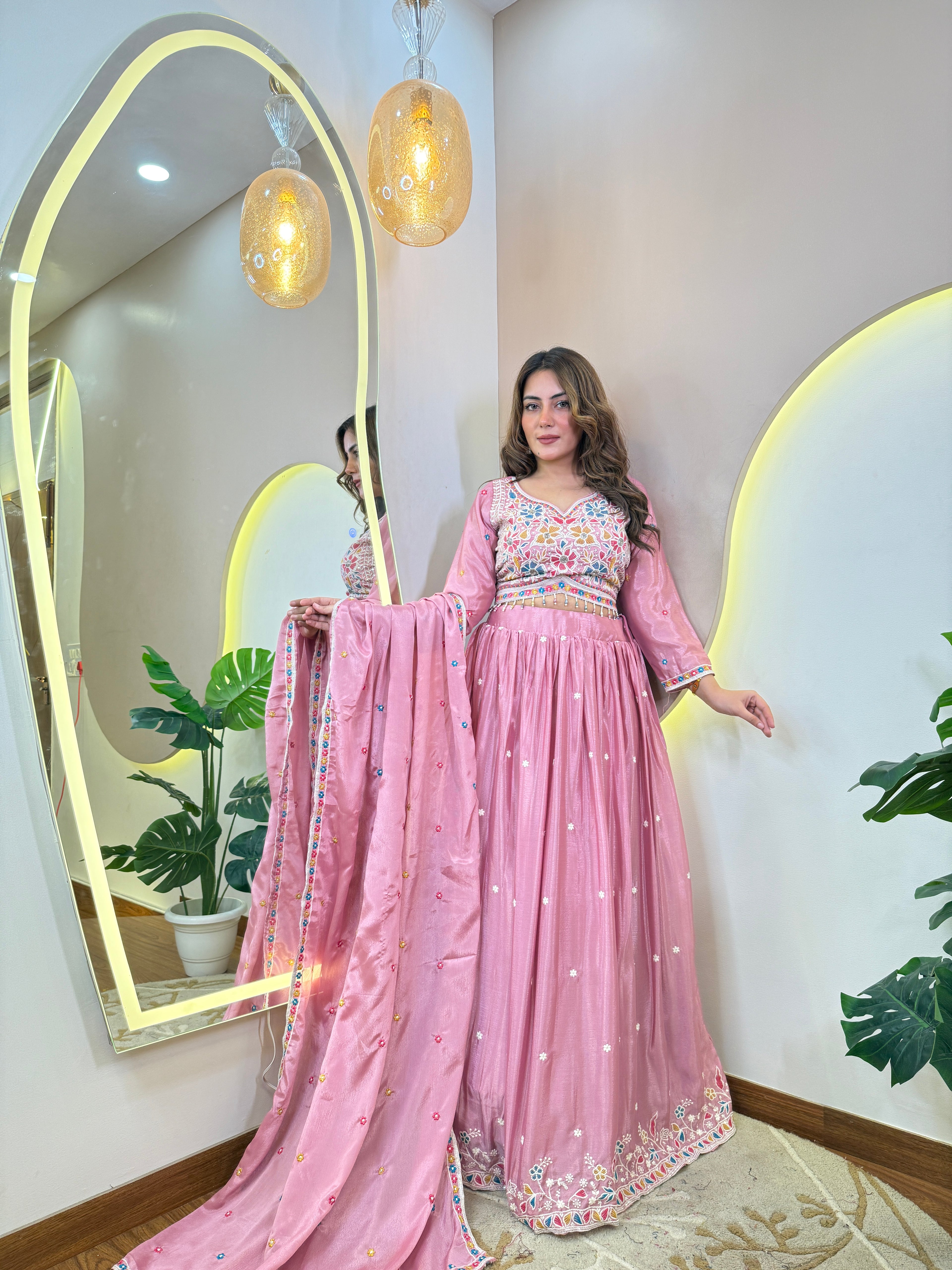 3 PC  LEHNGA