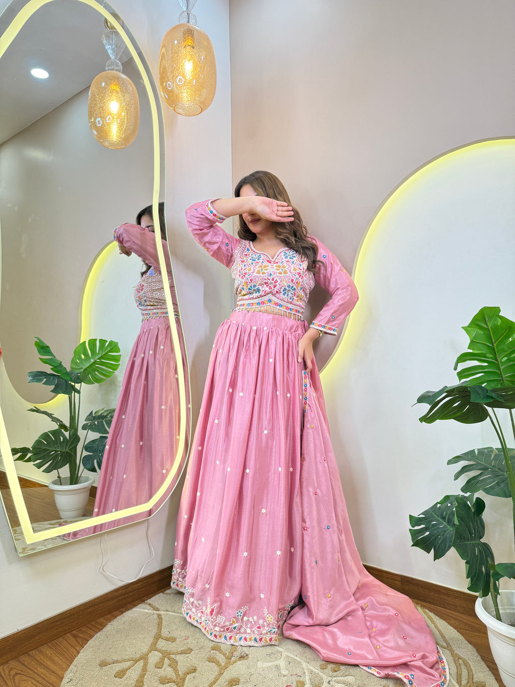 3 PC  LEHNGA