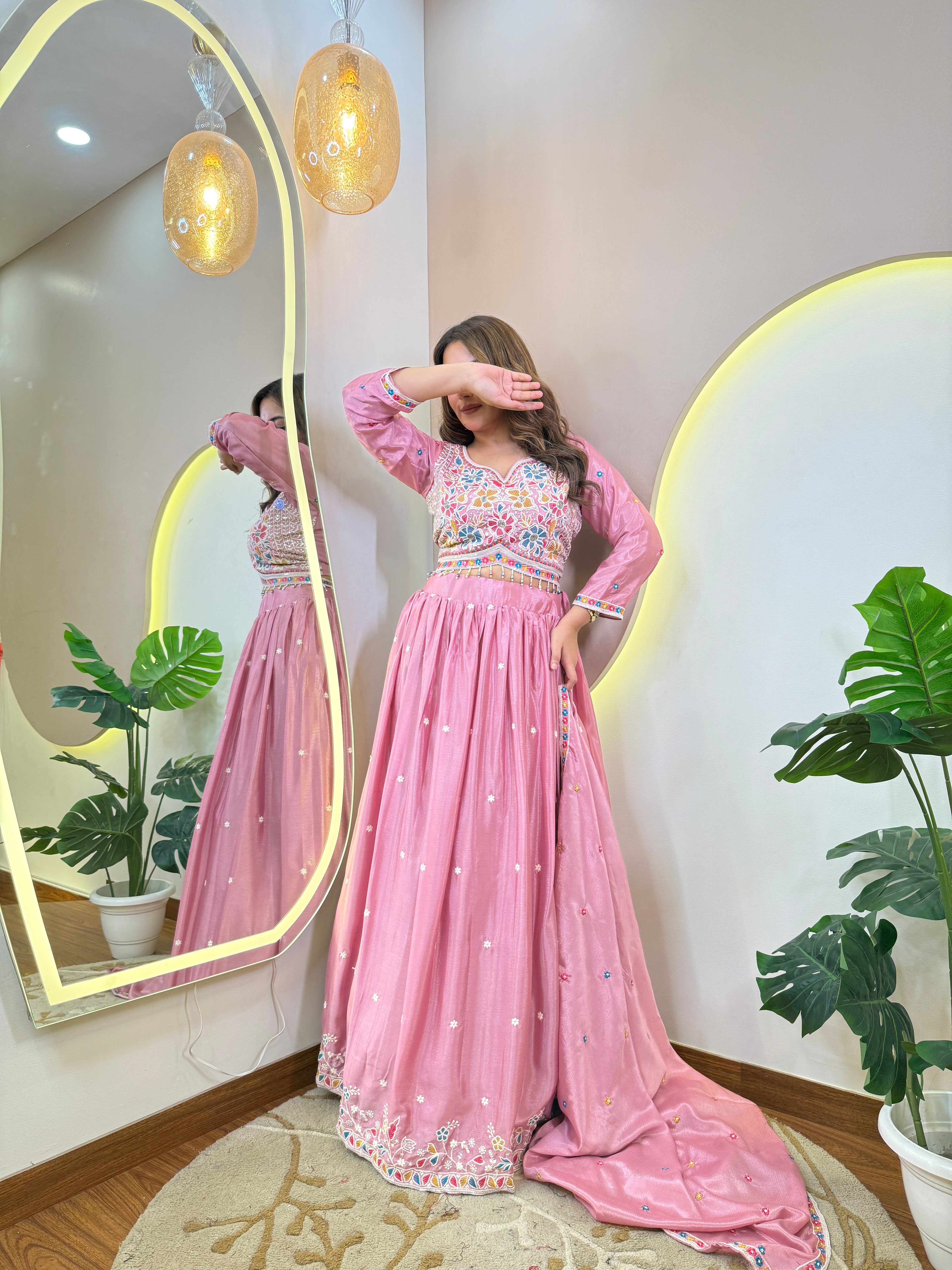 3 PC  LEHNGA
