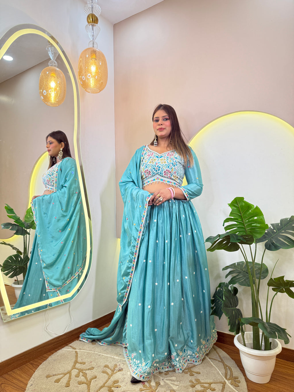 3 PC  LEHNGA