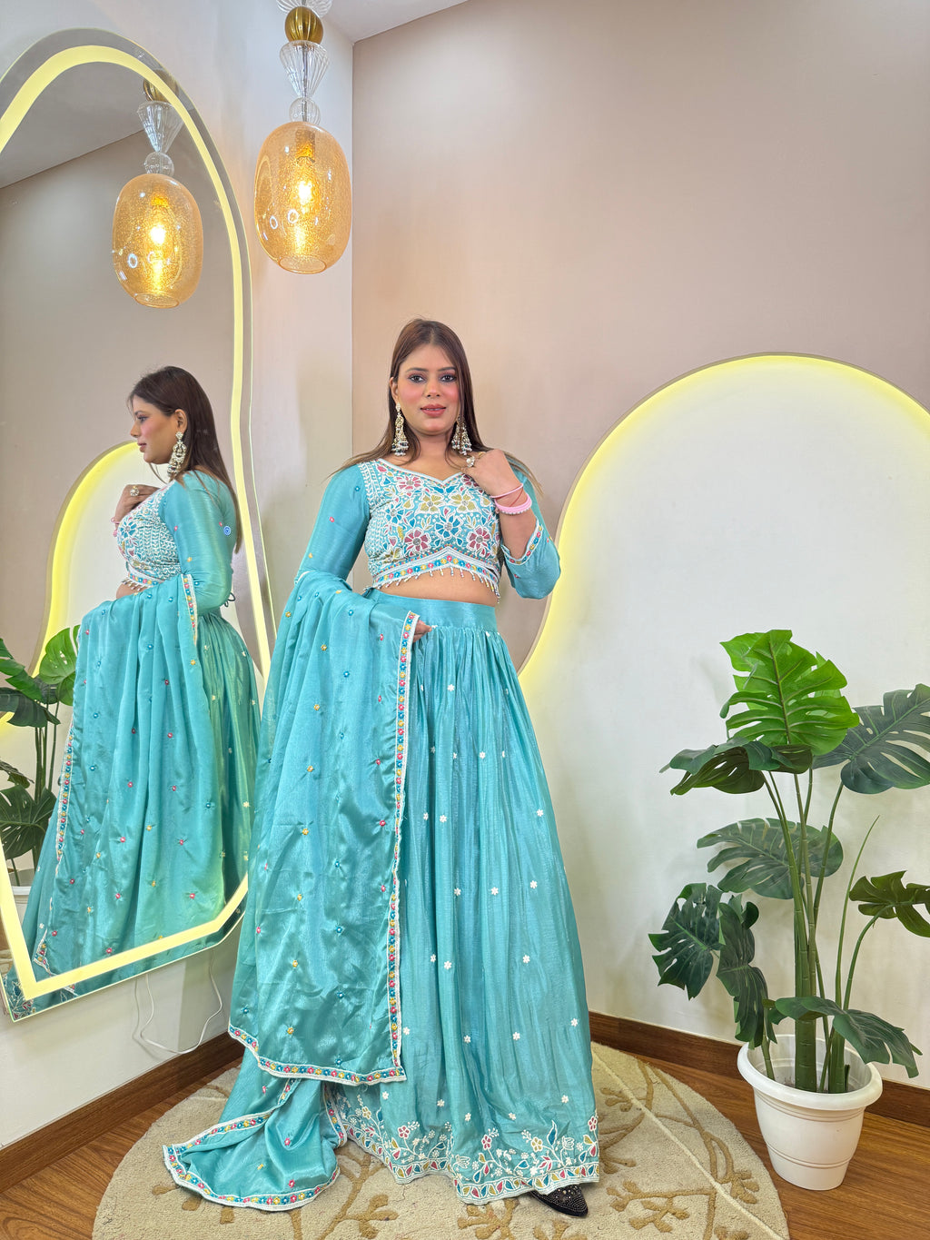 3 PC  LEHNGA