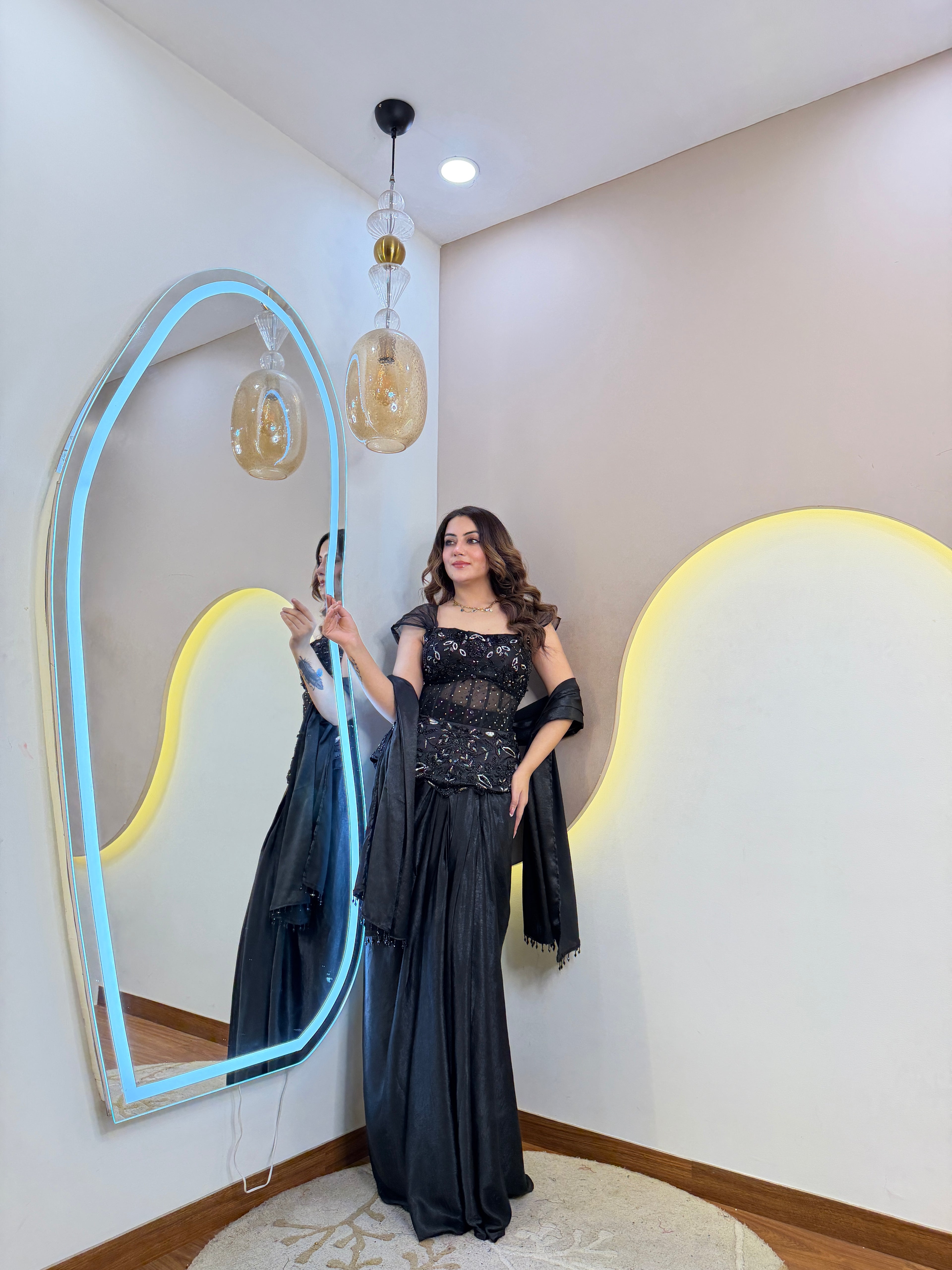 D239 INDOWESTERN 3-PIECE DRESS