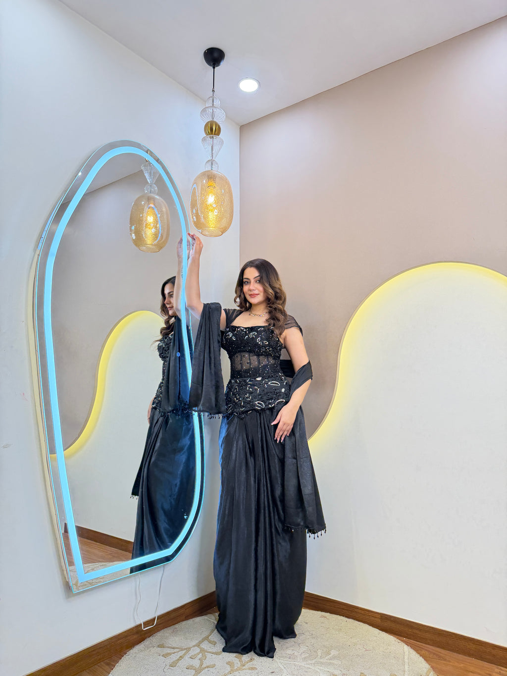 D239 INDOWESTERN 3-PIECE DRESS