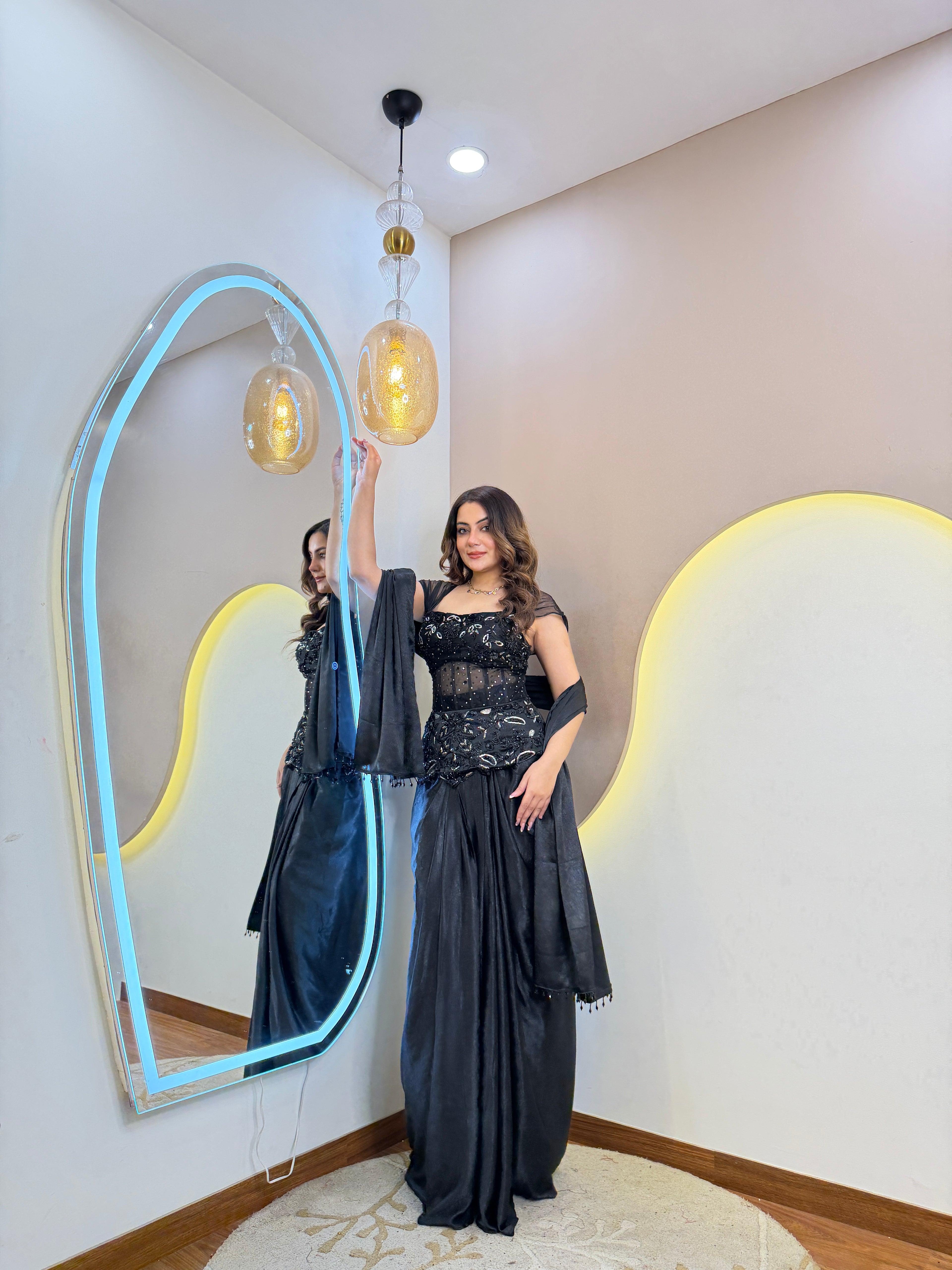 D239 INDOWESTERN 3-PIECE DRESS