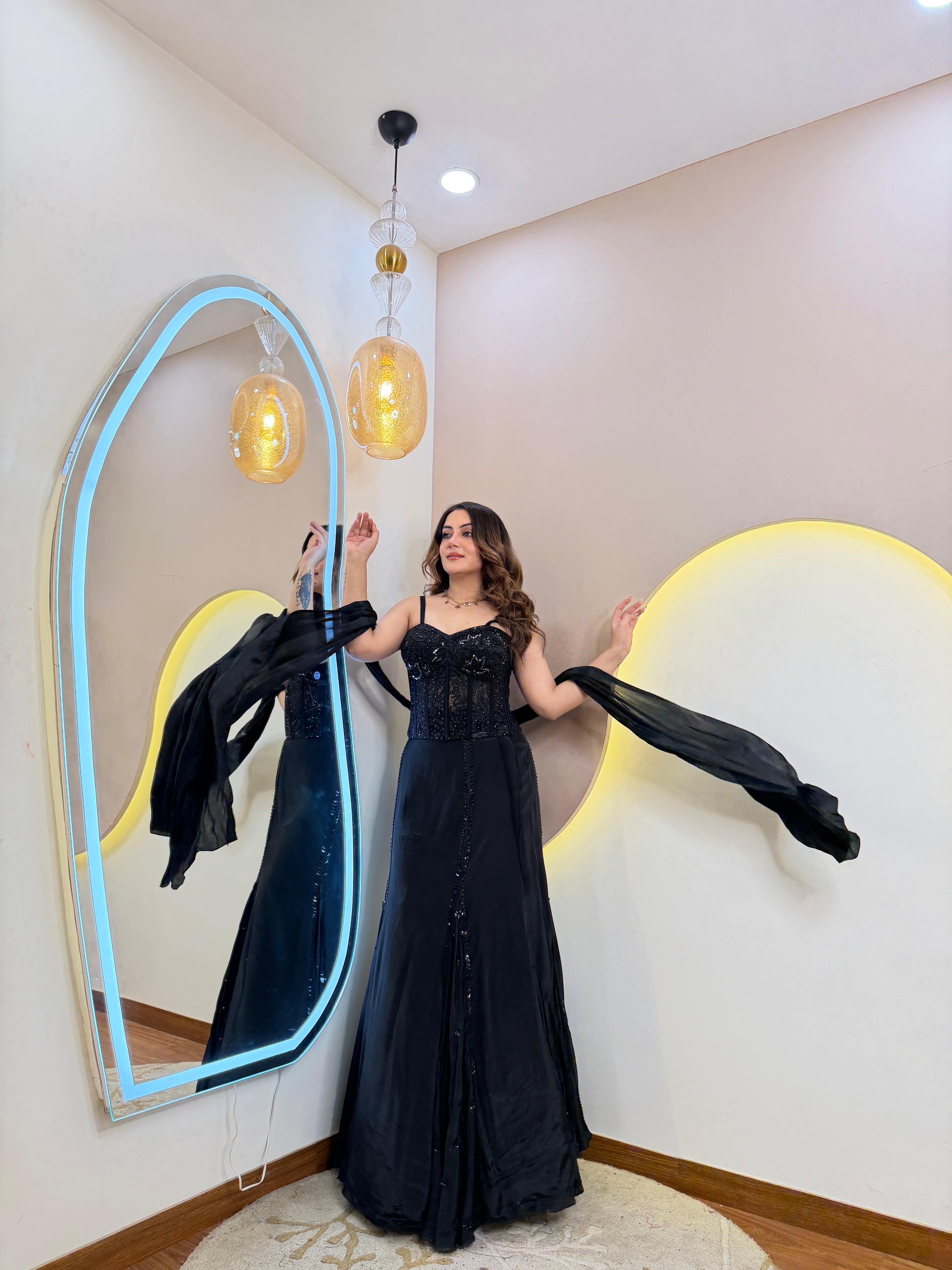 INDOWESTERN FISHCUT LEHENGA