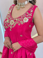 "BASMA" SHARARA SUIT