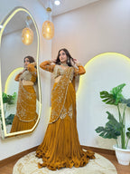 "NAZIYA " DRAPE SAREE