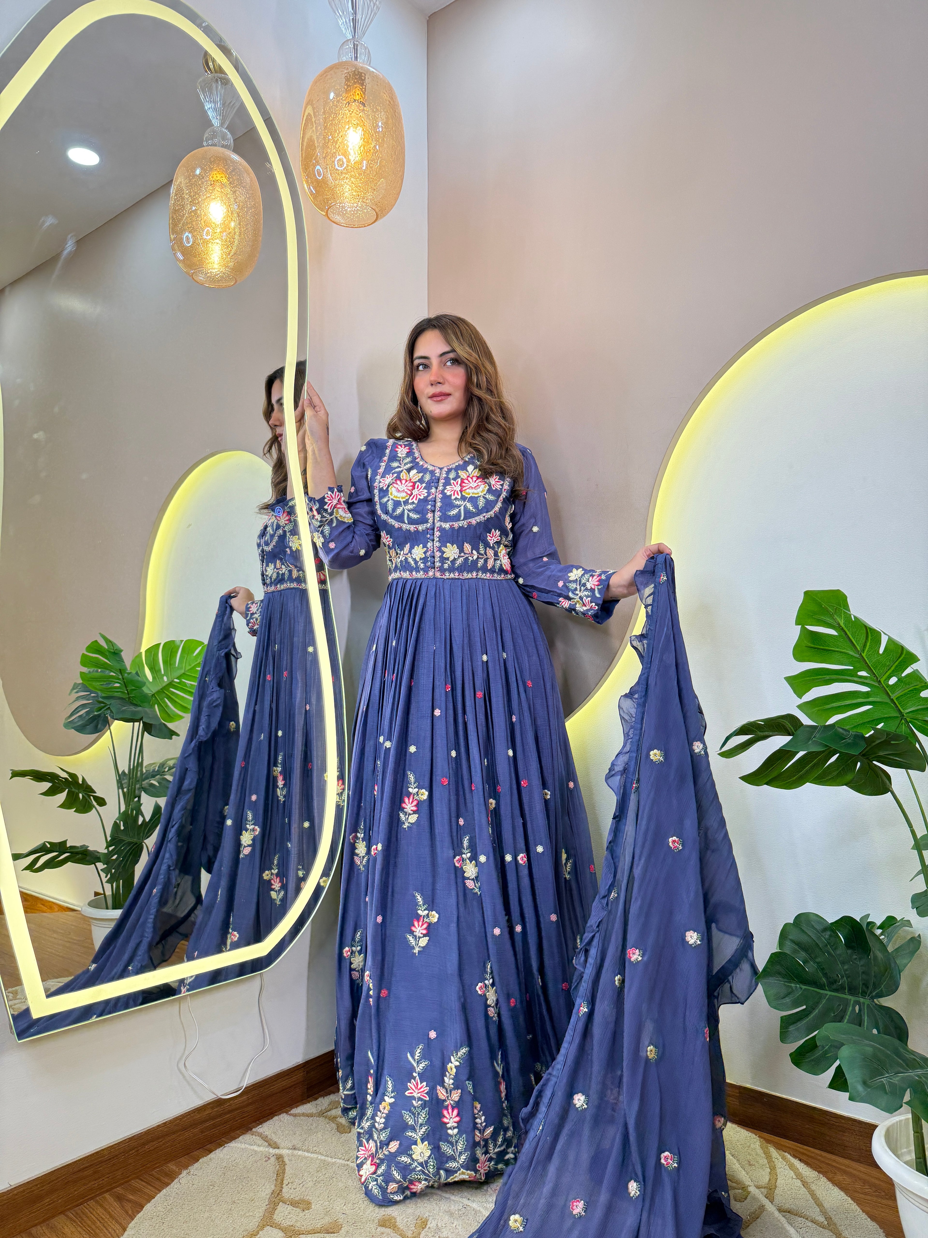 "SAMI" ANARKALI GOWN