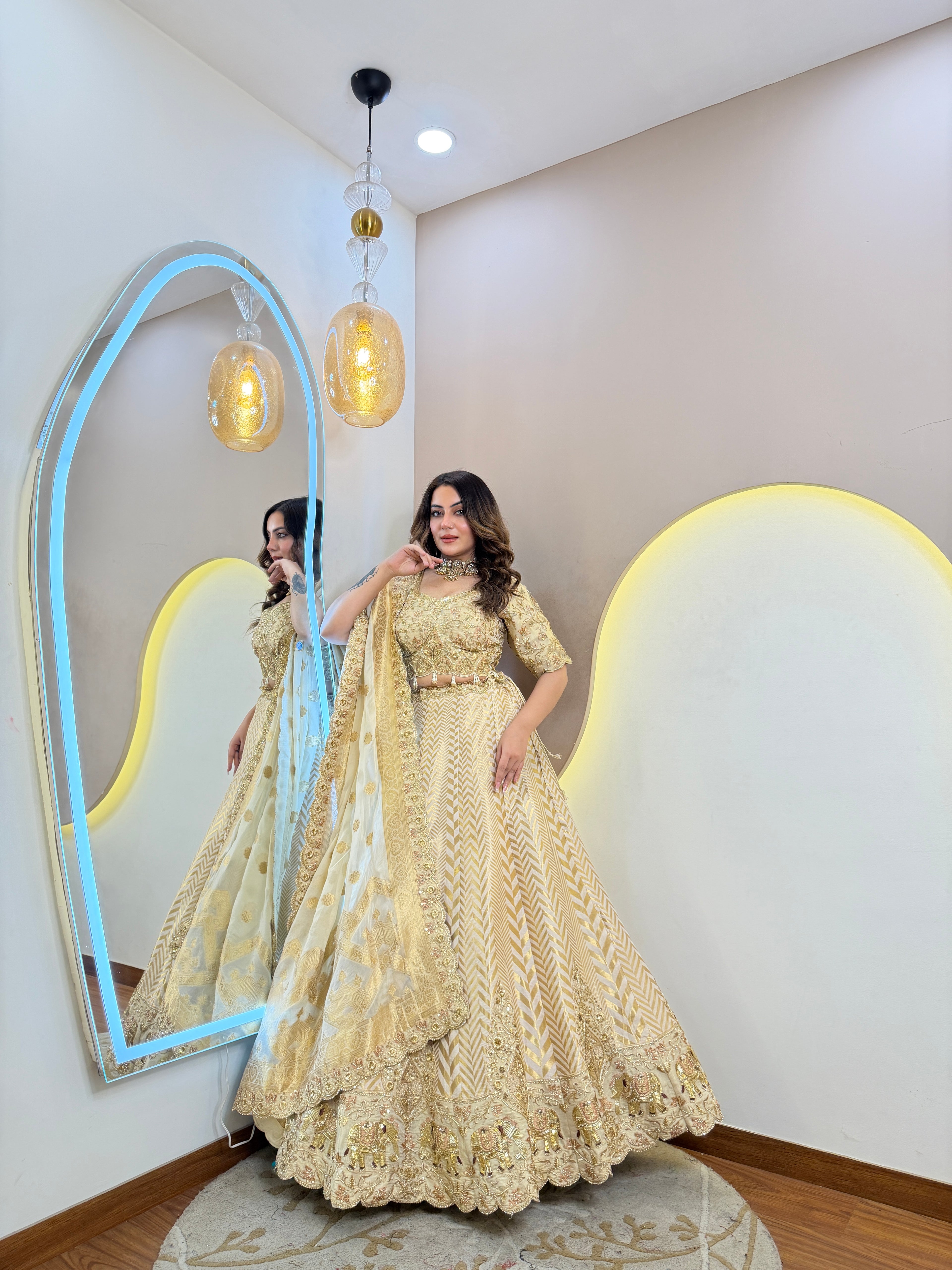 D238 partywear lehnga