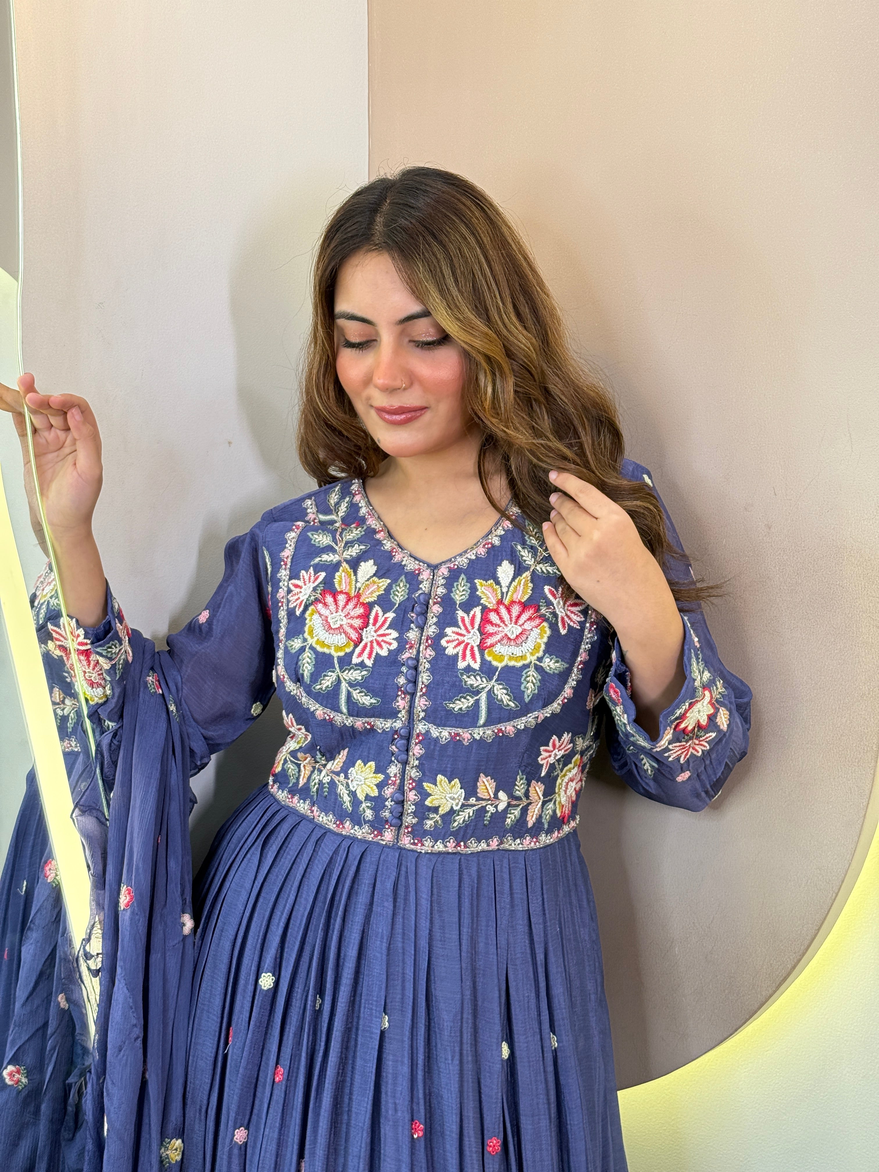 "SAMI" ANARKALI GOWN