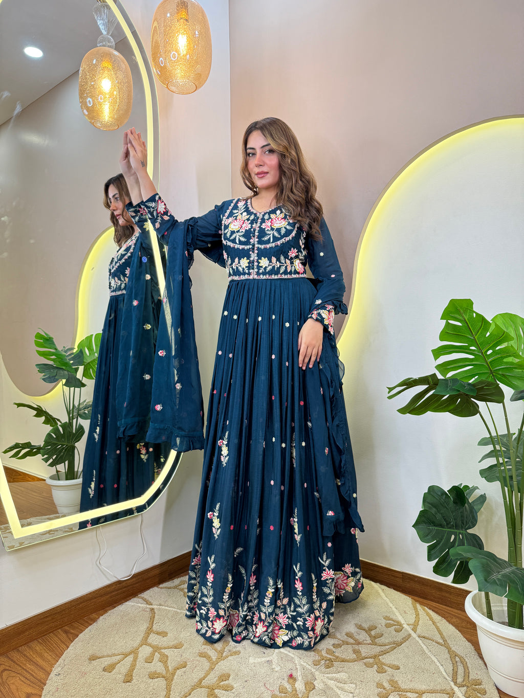 "SAMI" ANARKALI GOWN