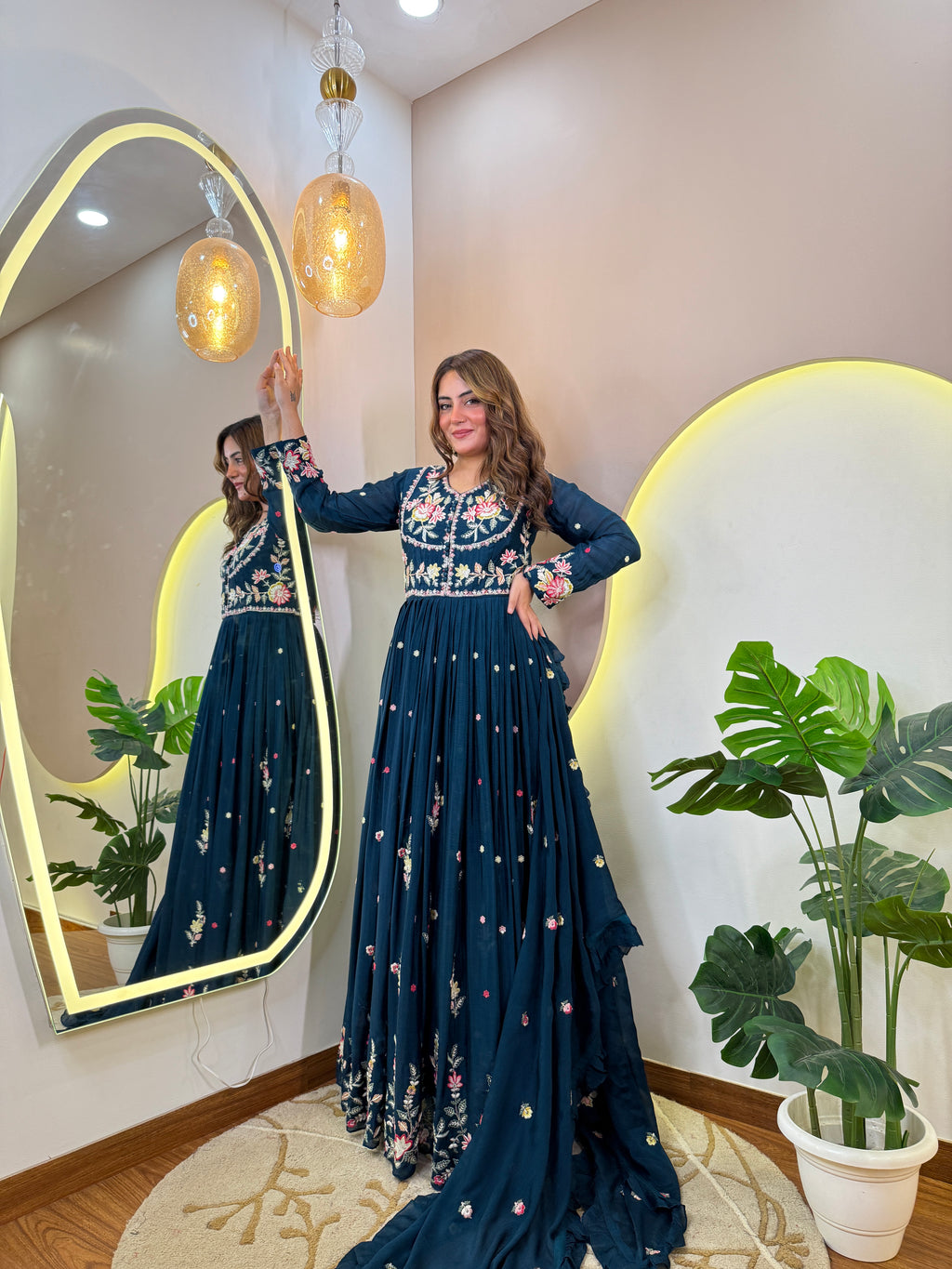 "SAMI" ANARKALI GOWN