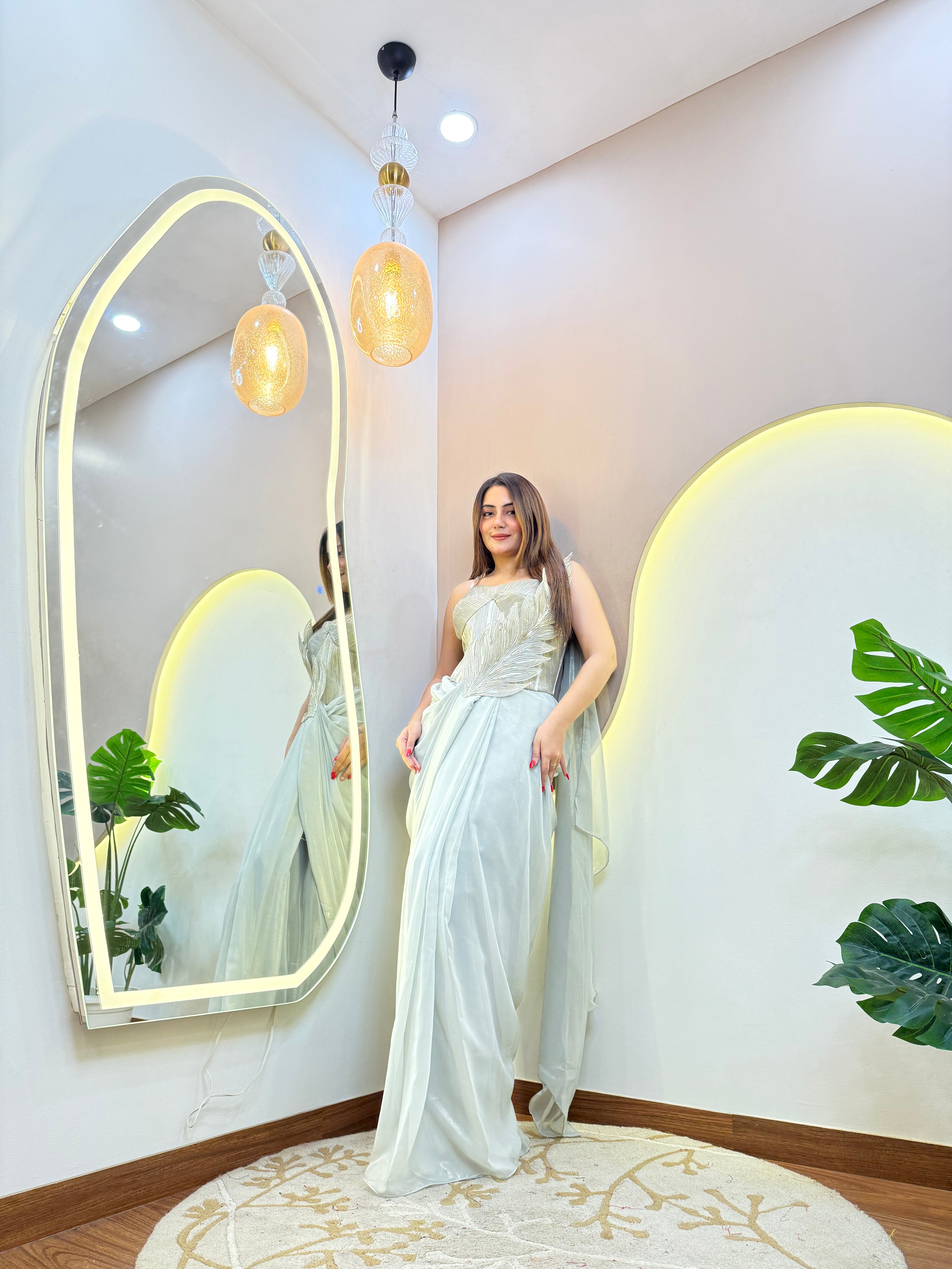 CORSET   DRAPE SAREE