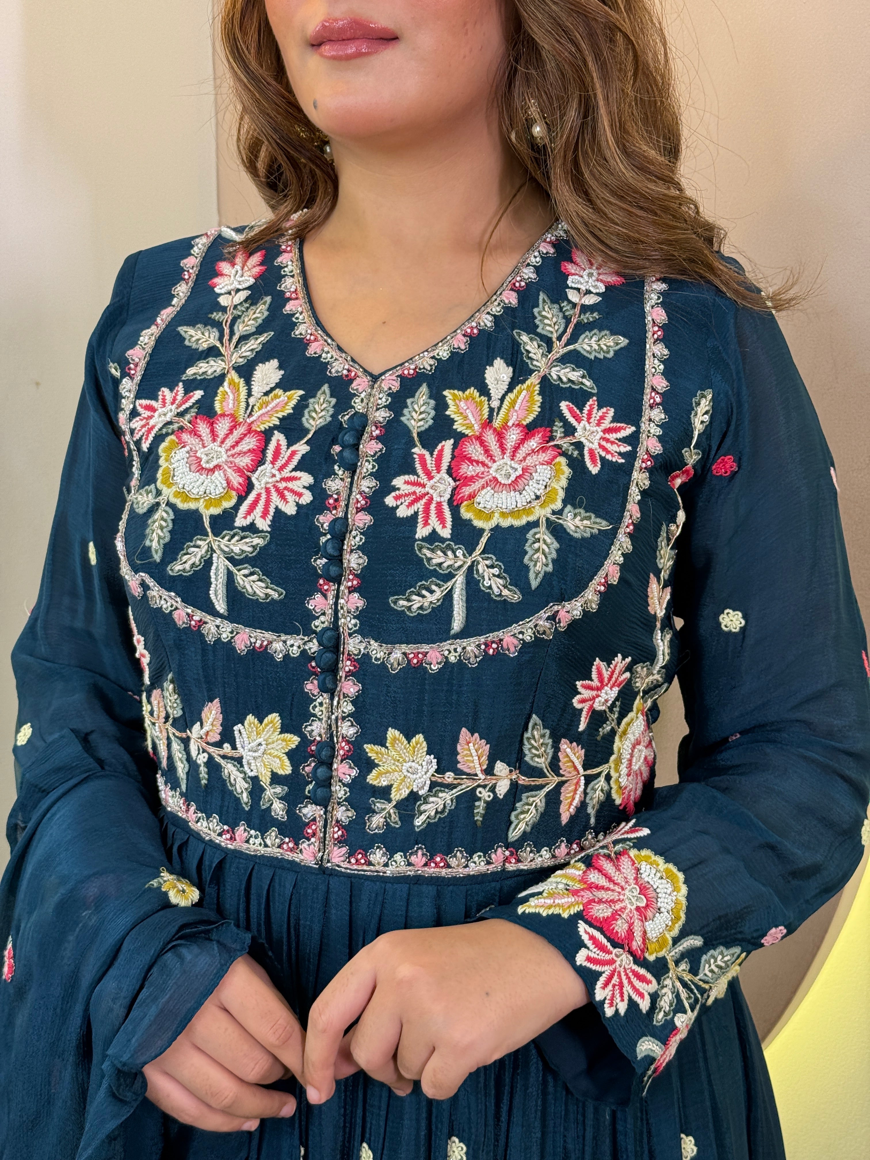 "SAMI" ANARKALI GOWN