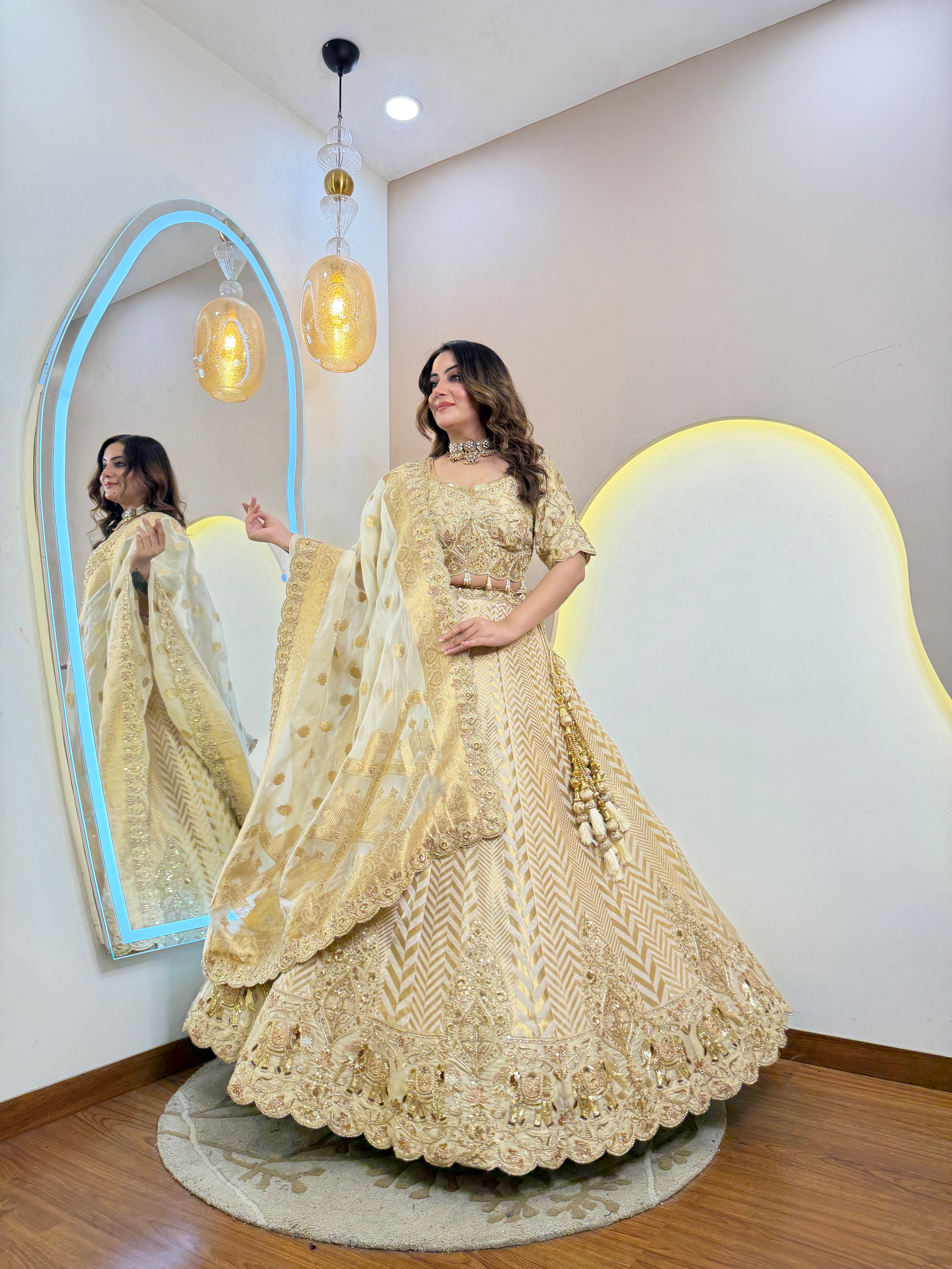 D238 partywear lehnga
