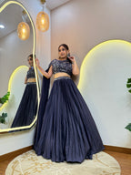 "ZUBAIDA " CROP TOP  SKIRT