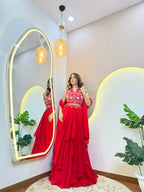 C822 GULFSHA OUTFIT LEHNGA CHOLI