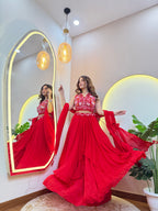 C822 GULFSHA OUTFIT LEHNGA CHOLI