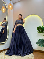 "ZUBAIDA " CROP TOP  SKIRT