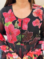 D518  ANARKALI PANT SUIT OUTFIT  GOWN
