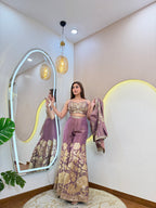 D736  SHARARA STYLE " CORD SET WID JECKET