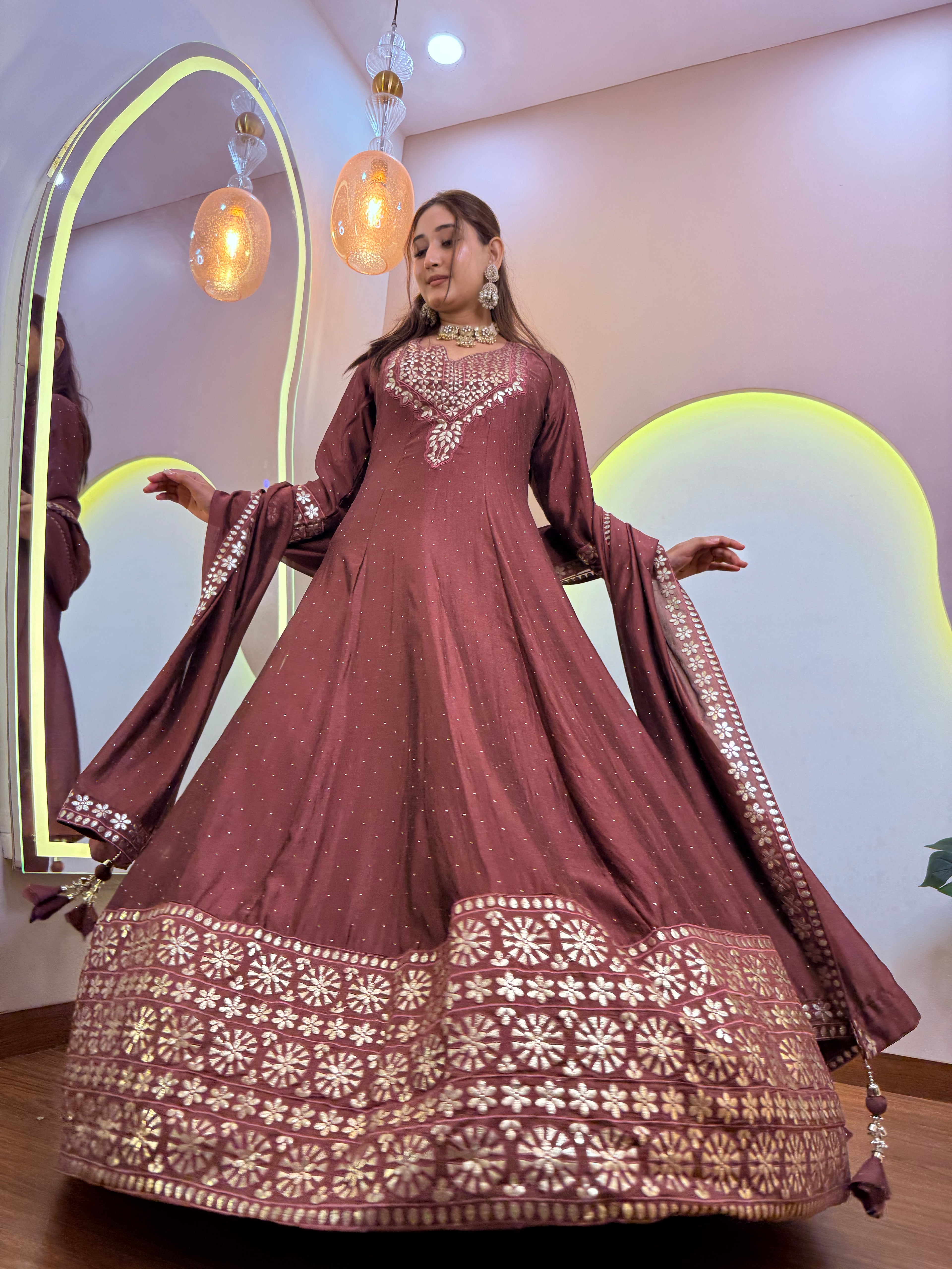 "FIRDOSH " ANARKALI SUIT